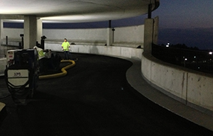 Waterproofing contractor for Manchester-Boston Airport garage