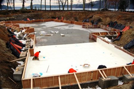 Underslab foundation waterproofing