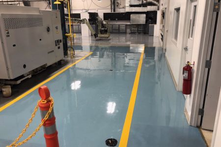 Industrial floor coatings